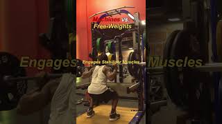 Machines vs Freeweights fitness gym [upl. by Christopher668]