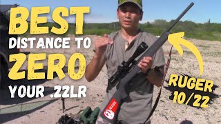 Ruger 1022  Best Distance To Zero 22lr Accuracy amp Holdover Test [upl. by Yerffoej625]