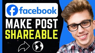 How To Make A Facebook Post Shareable  2025 [upl. by Coster634]