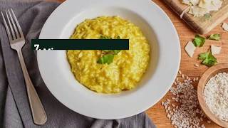 Italian Parmesan Risotto with Saffron Recipe [upl. by Dupre]