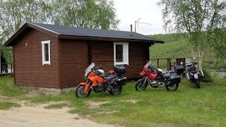 Utsjoki  Nuorgam 2016 motorcycle trip [upl. by Adnahs]