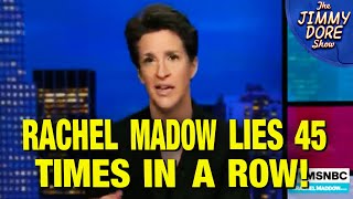 Epic Compilation Of Rachel Maddow’s Blatant Lies Live from Two Roads Theater [upl. by Asyen998]