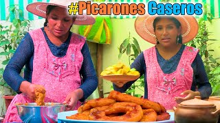 Picarones Receta Casero  Cholita Julia [upl. by Zeugirdor]