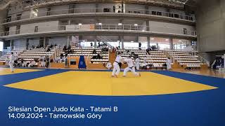 Silesian Open Judo Kata 2024  Tatami B [upl. by Arrakat974]