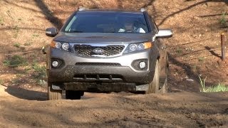 2012 KIA Sorento AWD OffRoad Drive amp Review [upl. by Haleak365]