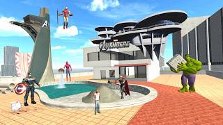 Franklin Change House to Avengers House in Indian Bike Driving 3D [upl. by Ariaek112]