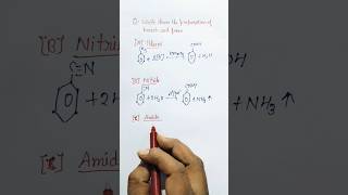 Benzoic acid Chemistry Class12th chemistry class12 reaction viralvideo [upl. by Adivad]