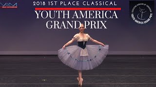 Giselle Act 1 Variation YAGP Dallas 1st Place Classical 2018 Kali Kleiman [upl. by Eduard]