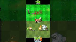 Pvz 2 Vs Pvz  Split Pea Torchwood Spike Rock Vs Yeti zombie Team shorts [upl. by Leummas348]