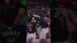 Corbin Carroll Walks It Off💣shorts highlights mlb [upl. by Nolyat]