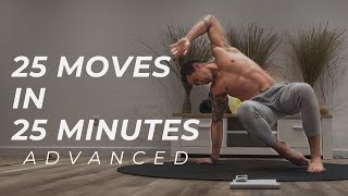 25 Moves in 25 Minutes  Advanced Bodyweight Workout [upl. by Ule]