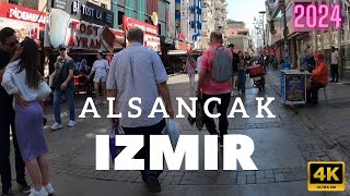 Izmır 🇹🇷 Alsancak Summer 2024 Walking Tour  4k UHD 60fps [upl. by Nitsirk]