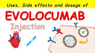 Evolocumab Repatha injection Uses Side effects and How to take [upl. by Nissa]