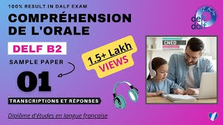 DELF B2  Compréhension de lorale No 01  DELF B2 Listening Practice Test Online [upl. by Guenevere]