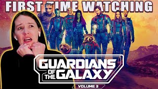 Guardians of the Galaxy Vol 3  Movie Reaction  First Time Watching  Poor Rocket [upl. by Eisnyl]