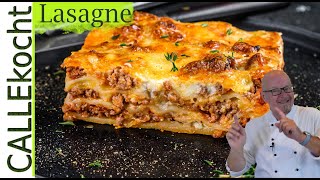 Lasagne selber machen Saftige Schichten mit Bechamelsauce Das Rezept [upl. by Iniretake610]