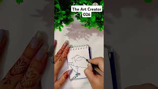 Custom Landscape art randamart landscape rufy artcreator subscribe shorts viralshorts [upl. by Dowlen]