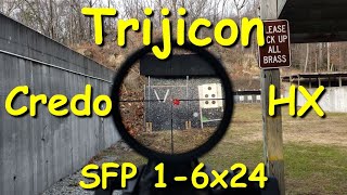 TRIJICON Credo HX 16x24 SFP  Top Tier  First Person RePew [upl. by Ahseekan481]