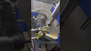 Brass Terminal Connector Automatic Tapping Machine Drilling Machine [upl. by Decima]