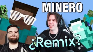 Rubius opina sobre Minero cantado por Ibai IA y el posible remix 👀 [upl. by Retsevlis]