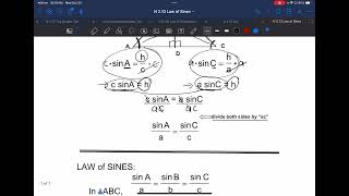 Lesson 213 Law of Sines [upl. by Bogey]