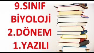 9SINIF BİYOLOJİ 2 DÖNEM 1 YAZILI2024 [upl. by Magocsi]