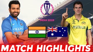 World Cup Final India vs Australia Hindi highlights [upl. by Adiela]