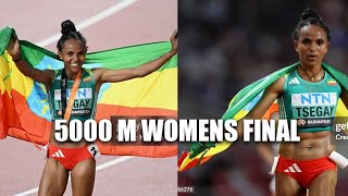 ሴቶች 800 ሜትር ሩጫ ፍፃሜ ውድድር  Paris 2024 Olympics  ፓሪስ ኦሎምፒክ  Womens 800 M Final 5000 ሺ ሜትር ሩጫ [upl. by Annawat]