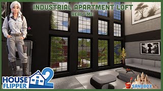 Industrial Apartment Loft Full Build and Tour Realtime House Flipper 2 [upl. by Ecile]