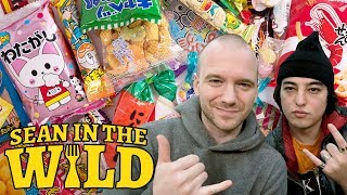 Joji and Sean Evans Review Japanese Snacks  Sean in the Wild [upl. by Simonette927]