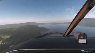 EastsoundOrcas Island Landing KORS MSFS pilots view [upl. by Manard]