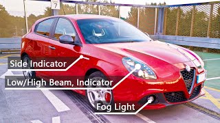 Alfa Romeo Giulietta Frontend Bulb Replacement Guide Fog Light Removal [upl. by Maag846]