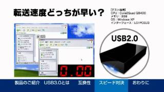 【対決！USB30 vs USB20】LaCieハードディスクでスピードテスト [upl. by Emerick]