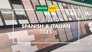 Tile Studio Tour featuring Spanish and Italian Tiles  Wilcon Depot [upl. by Elkraps561]