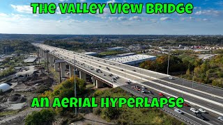 Watch A Mesmerizing Hyperlapse Of The Valley View Bridge Near Cleveland Ohio Shot With A Drone [upl. by Mussman820]