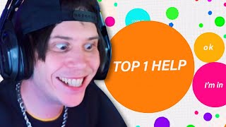 RUBIUS CONSIGUE TOP 1 en AGARIO [upl. by Ramsden]