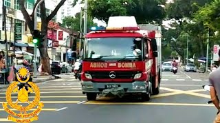 Emergency Malaysia Fire Truck  Siren Jentera Bomba Dan Penyelamat [upl. by Lirba]