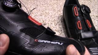 Review of the Louis Garneau LS100 road cycling shoes [upl. by Russ]