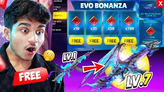 How To Max All Evo Gun Skins Free🔥 NEW EVO BONANZA EVENT  Free Fire New Event  FireEyes Gaming [upl. by Oicirtap]