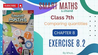 quotClass 7 Maths Chapter 8 Exercise 82  Smart Math Solutions  Chand Publicationquot [upl. by Peddada650]