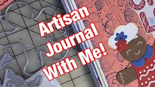 Art Journal with Me  artisanjournalprompt2024  Week 33 [upl. by Raphael]