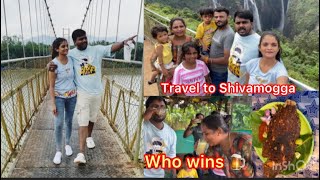 Travalling To shivamogga🚗 Nature🏞️shivamogga murudeshwara shiv travel [upl. by Ahtikal]