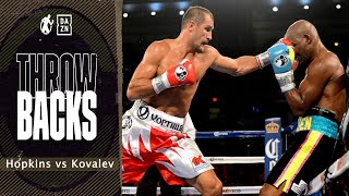 Throwback  Sergey Kovalev vs Bernard Hopkins Historic Light Heavyweight Unification Highlights [upl. by Gib]