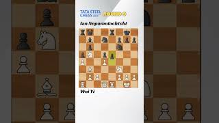 Wei Yi Vs Ian Nepomniachtchi  Tata Steel Chess Tournament 2024 Standard  Round 9 [upl. by Nodnarb]