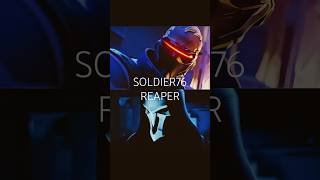 Reaper amp Soldier76 SPECIAL Interactions shorts overwatch2 [upl. by Roze]