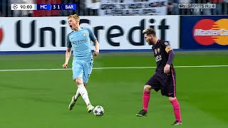 The Day Kevin De Bruyne Destroyed Lionel Messi amp Barcelona [upl. by Ikir513]