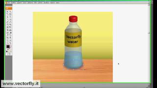 Una bottiglia con Illustrator Parte 2 Illustrator tutorial ita [upl. by Liakim]