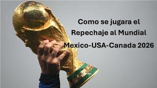 Como se Jugara el Repechaje al Mundial 2026 [upl. by Simonetta]