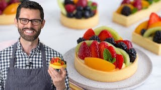 The BEST Fruit Tart Recipe [upl. by Sergias]