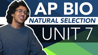 AP Biology Unit 7 Crash Course Natural Selection [upl. by Atinnek]